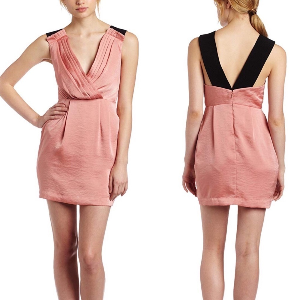 ⭐️ BCBGeneration Rose Pleat Dress